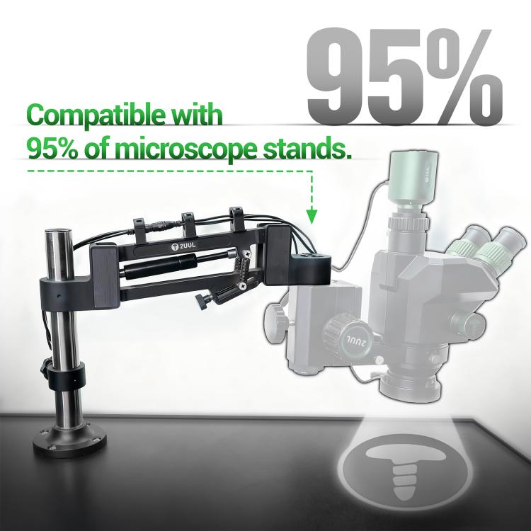 Support de bras articulé réglable pour microscope 2UUL MS71, 2UUL MS71