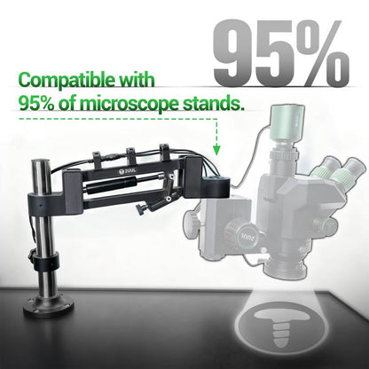 Support de bras articulé réglable pour microscope 2UUL MS71, 2UUL MS71