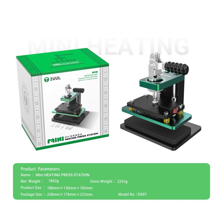 Mini presse chauffante 2UUL DA07, EU Plug, US Plug