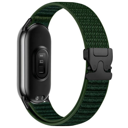 Bracelet de montre en nylon à motif montagne et boucle parachute xDfind, For Xiaomi Smart Band 10 / 9 / 8