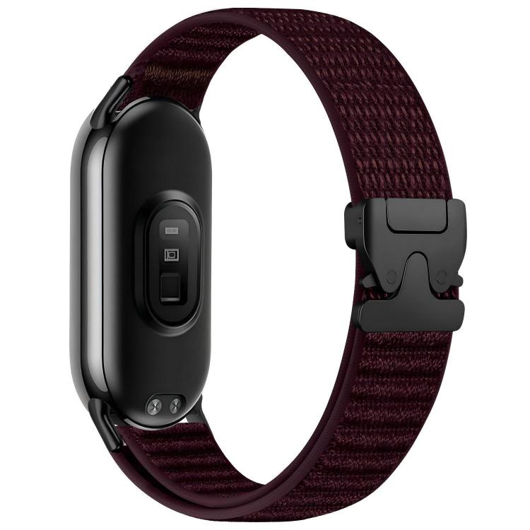 Bracelet de montre en nylon à motif montagne et boucle parachute xDfind, For Xiaomi Smart Band 10 / 9 / 8