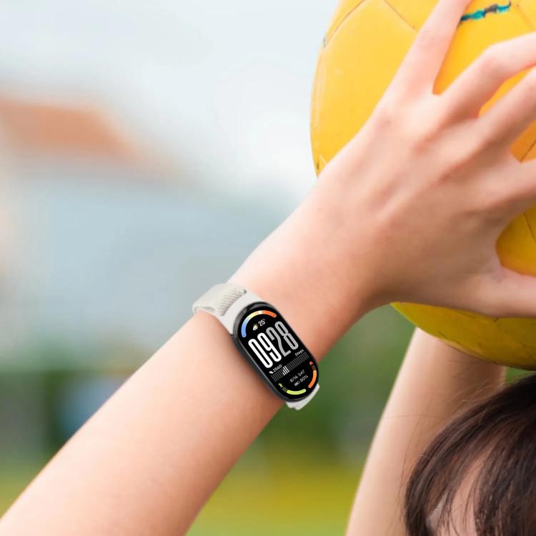 Bracelet de montre en nylon à motif montagne et boucle parachute xDfind, For Xiaomi Smart Band 10 / 9 / 8