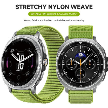 Bracelet de montre en nylon à motif montagne et boucle parachute xDfind, For Galaxy Watch9 / 8 / 8 Classic