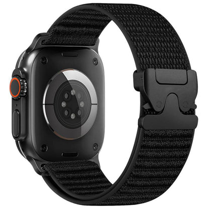 Bracelet de montre en nylon à motif montagne et boucle parachute xDfind, For Apple Watch 42 / 44 / 45 / 46 / 49mm, For Apple Watch 38 / 40 / 41 / S10 42mm