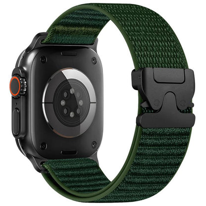 Bracelet de montre en nylon à motif montagne et boucle parachute xDfind, For Apple Watch 42 / 44 / 45 / 46 / 49mm, For Apple Watch 38 / 40 / 41 / S10 42mm