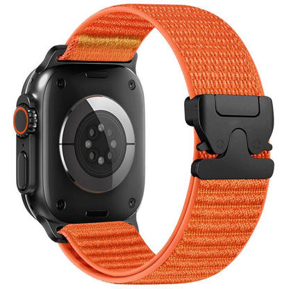 Bracelet de montre en nylon à motif montagne et boucle parachute xDfind, For Apple Watch 42 / 44 / 45 / 46 / 49mm, For Apple Watch 38 / 40 / 41 / S10 42mm