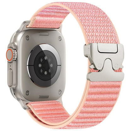 Bracelet de montre en nylon à motif montagne et boucle parachute xDfind, For Apple Watch 42 / 44 / 45 / 46 / 49mm, For Apple Watch 38 / 40 / 41 / S10 42mm
