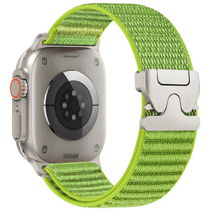 Bracelet de montre en nylon à motif montagne et boucle parachute xDfind, For Apple Watch 42 / 44 / 45 / 46 / 49mm, For Apple Watch 38 / 40 / 41 / S10 42mm