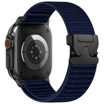 Bracelet de montre en nylon à motif montagne et boucle parachute xDfind, For Apple Watch 42 / 44 / 45 / 46 / 49mm, For Apple Watch 38 / 40 / 41 / S10 42mm