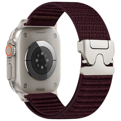 Bracelet de montre en nylon à motif montagne et boucle parachute xDfind, For Apple Watch 42 / 44 / 45 / 46 / 49mm, For Apple Watch 38 / 40 / 41 / S10 42mm