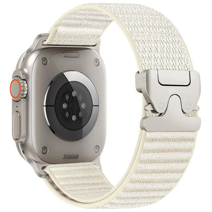 Bracelet de montre en nylon à motif montagne et boucle parachute xDfind, For Apple Watch 42 / 44 / 45 / 46 / 49mm, For Apple Watch 38 / 40 / 41 / S10 42mm