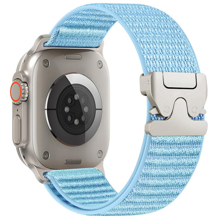 Bracelet de montre en nylon à motif montagne et boucle parachute xDfind, For Apple Watch 42 / 44 / 45 / 46 / 49mm, For Apple Watch 38 / 40 / 41 / S10 42mm