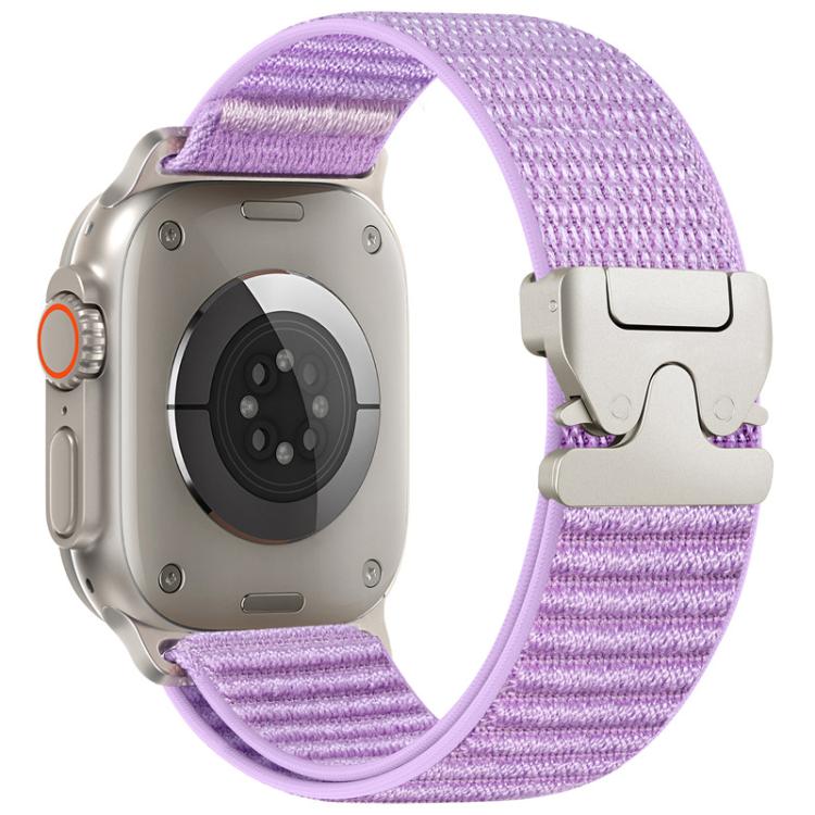 Bracelet de montre en nylon à motif montagne et boucle parachute xDfind, For Apple Watch 42 / 44 / 45 / 46 / 49mm, For Apple Watch 38 / 40 / 41 / S10 42mm