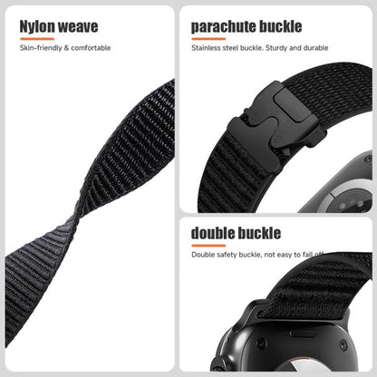 Bracelet de montre en nylon à motif montagne et boucle parachute xDfind, For Apple Watch 42 / 44 / 45 / 46 / 49mm, For Apple Watch 38 / 40 / 41 / S10 42mm