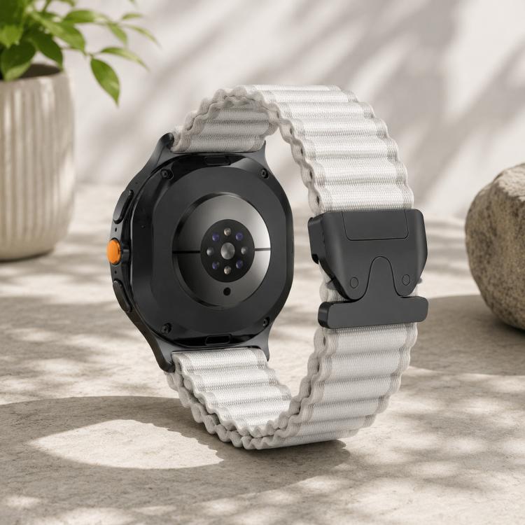 Bracelet de montre en nylon xDfind avec boucle parachute pour sports tout-terrain, For Galaxy Watch9 / 8 / 8 Classic