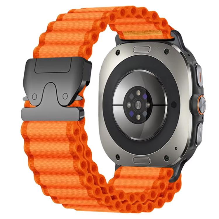 Bracelet de montre en nylon xDfind avec boucle parachute pour sports tout-terrain, For Galaxy Watch9 / 8 / 8 Classic