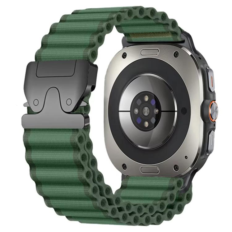 Bracelet de montre en nylon xDfind avec boucle parachute pour sports tout-terrain, For Galaxy Watch9 / 8 / 8 Classic