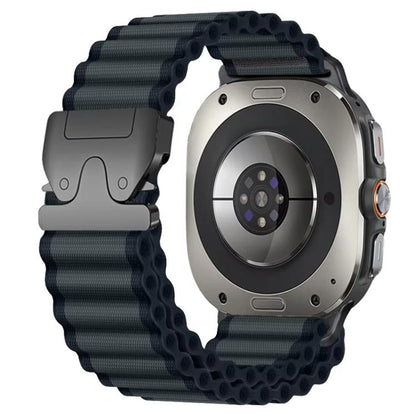 Bracelet de montre en nylon xDfind avec boucle parachute pour sports tout-terrain, For Galaxy Watch9 / 8 / 8 Classic