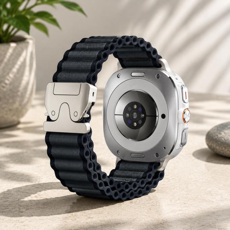 Bracelet de montre en nylon xDfind avec boucle parachute pour sports tout-terrain, For Galaxy Watch9 / 8 / 8 Classic