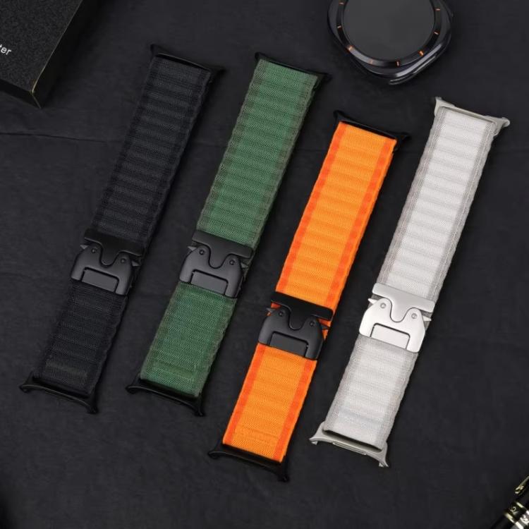 Bracelet de montre en nylon xDfind avec boucle parachute pour sports tout-terrain, For Galaxy Watch9 / 8 / 8 Classic