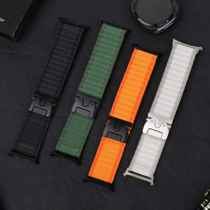 Bracelet de montre en nylon xDfind avec boucle parachute pour sports tout-terrain, For Galaxy Watch9 / 8 / 8 Classic