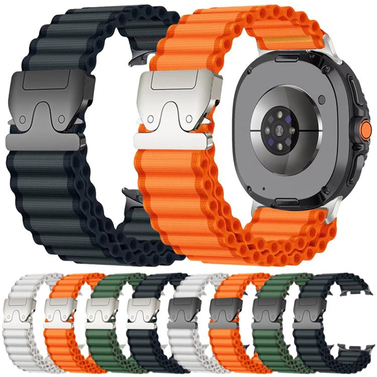Bracelet de montre en nylon xDfind avec boucle parachute pour sports tout-terrain, For Galaxy Watch9 / 8 / 8 Classic