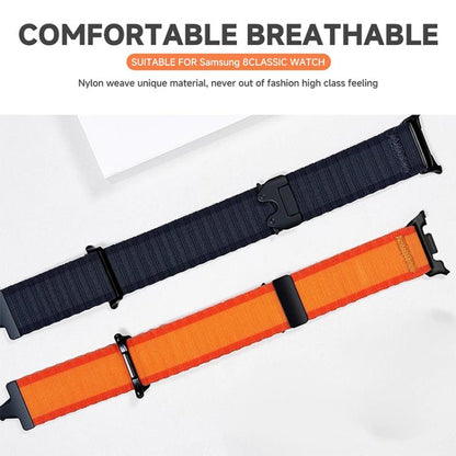 Bracelet de montre en nylon xDfind avec boucle parachute pour sports tout-terrain, For Galaxy Watch9 / 8 / 8 Classic