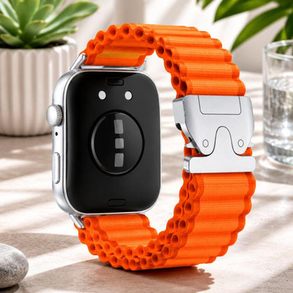 Bracelet de montre en nylon xDfind avec boucle parachute pour sports tout-terrain, For Huawei Watch Fit4 Pro / Fit4 / Fit3