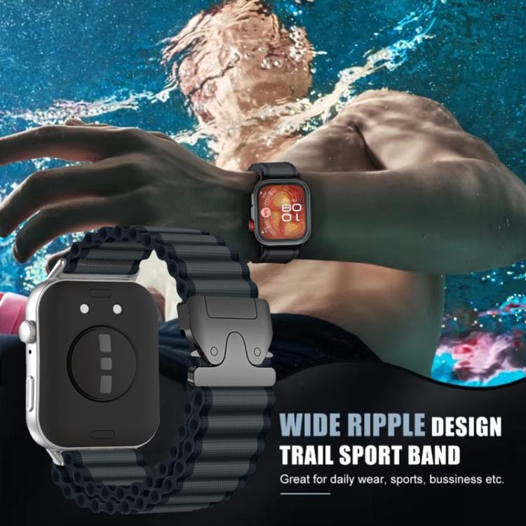 Bracelet de montre en nylon xDfind avec boucle parachute pour sports tout-terrain, For Huawei Watch Fit4 Pro / Fit4 / Fit3