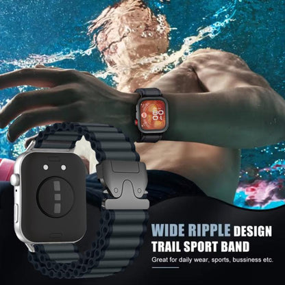 Bracelet de montre en nylon xDfind avec boucle parachute pour sports tout-terrain, For Huawei Watch Fit4 Pro / Fit4 / Fit3