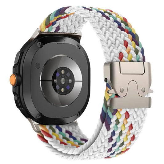 Bracelet de montre xDfind en nylon tissé avec boucle parachute, For Samsung Galaxy Watch8 / Watch8 Classic