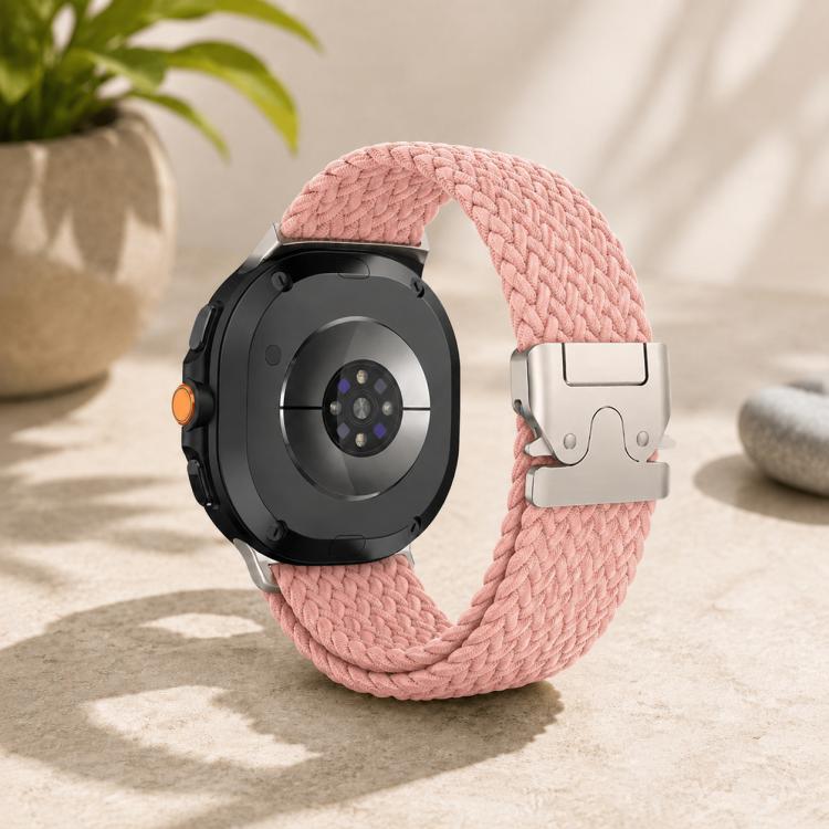 Bracelet de montre xDfind en nylon tissé avec boucle parachute, For Galaxy Watch9 / 8 / 8 Classic