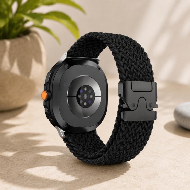 Bracelet de montre xDfind en nylon tissé avec boucle parachute, For Galaxy Watch9 / 8 / 8 Classic