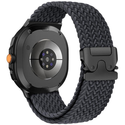 Bracelet de montre xDfind en nylon tissé avec boucle parachute, For Samsung Galaxy Watch8 / Watch8 Classic