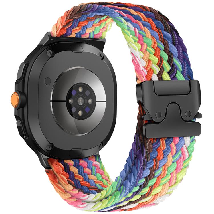 Bracelet de montre xDfind en nylon tissé avec boucle parachute, For Galaxy Watch9 / 8 / 8 Classic
