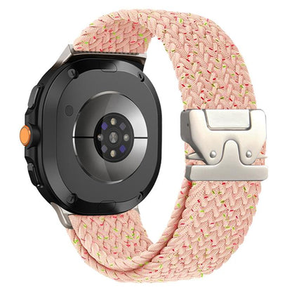 Bracelet de montre xDfind en nylon tissé avec boucle parachute, For Galaxy Watch9 / 8 / 8 Classic