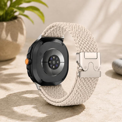 Bracelet de montre xDfind en nylon tissé avec boucle parachute, For Galaxy Watch9 / 8 / 8 Classic