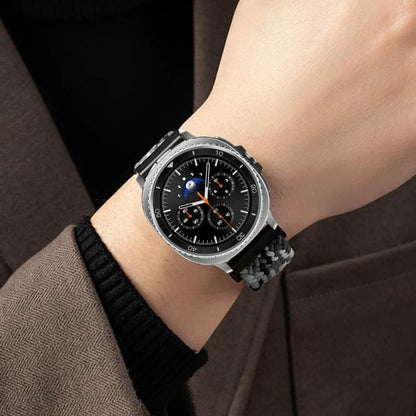 Bracelet de montre xDfind en nylon tissé avec boucle parachute, For Galaxy Watch9 / 8 / 8 Classic