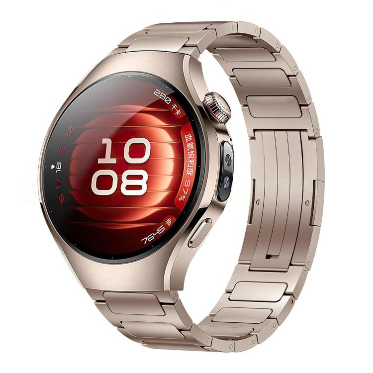 Bracelet de montre xDfind en alliage de titane avec fermoir à boucle déployante à dégagement rapide, For Huawei Watch 5 42mm