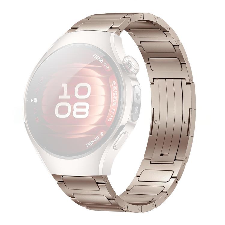 Bracelet de montre xDfind en alliage de titane avec fermoir à boucle déployante à dégagement rapide, For Huawei Watch 5 42mm