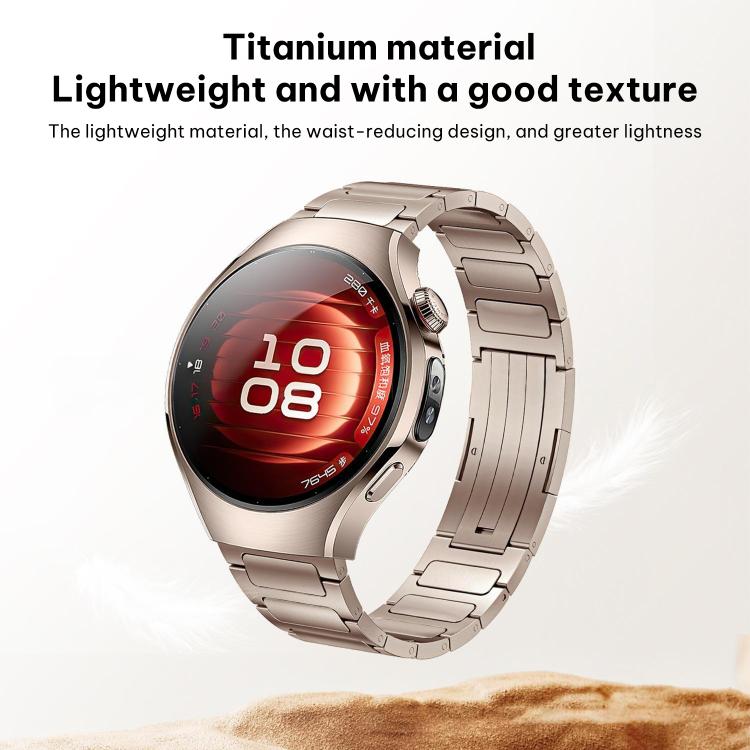 Bracelet de montre xDfind en alliage de titane avec fermoir à boucle déployante à dégagement rapide, For Huawei Watch 5 42mm