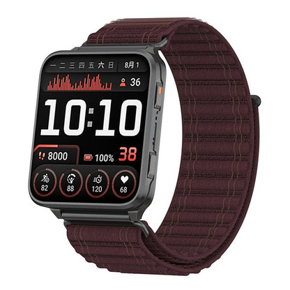 Bracelet de montre en nylon à motif vagues xDfind, For Garmin Venu X1