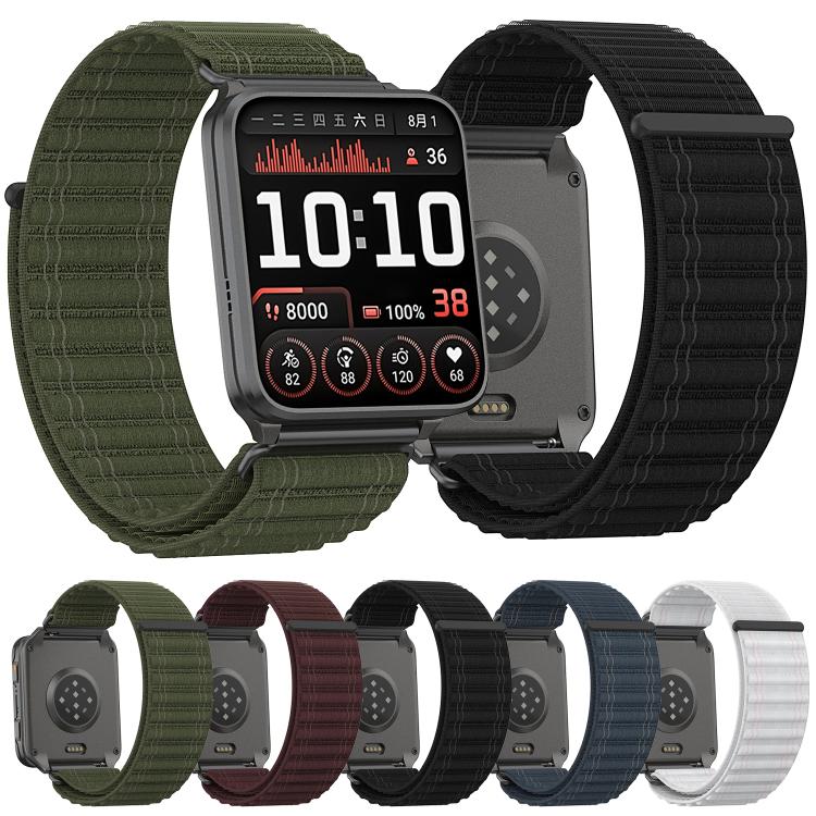 Bracelet de montre en nylon à motif vagues xDfind, For Garmin Venu X1