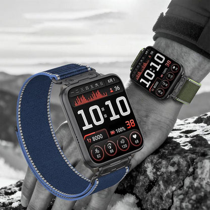 Bracelet de montre xDfind Wild Path Loop en nylon à dégagement rapide, For Garmin Venu X1