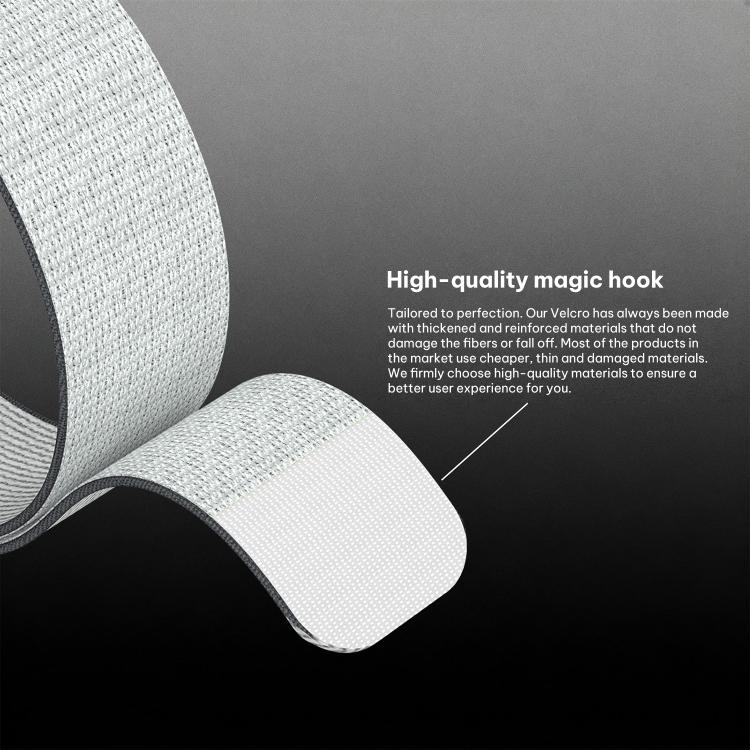 Bracelet en nylon recouvert xDfind pour Amazfit Helio, 280mm Wristband, 420mm Arm Strap