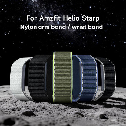 Bracelet en nylon recouvert xDfind pour Amazfit Helio, 280mm Wristband, 420mm Arm Strap