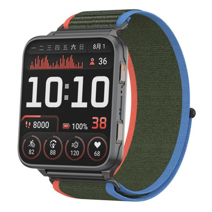 Bracelet de montre xDfind Wild Path Loop en nylon tissé à dégagement rapide, For Garmin Venu X1