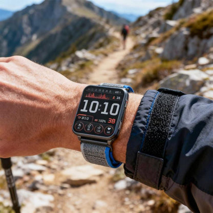 Bracelet de montre xDfind Wild Path Loop en nylon tissé à dégagement rapide, For Garmin Venu X1
