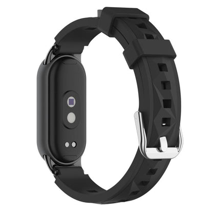 Bracelet de montre en silicone 3D à texture diamant xDfind, For Xiaomi Smart Band 10 / 9 / 8
