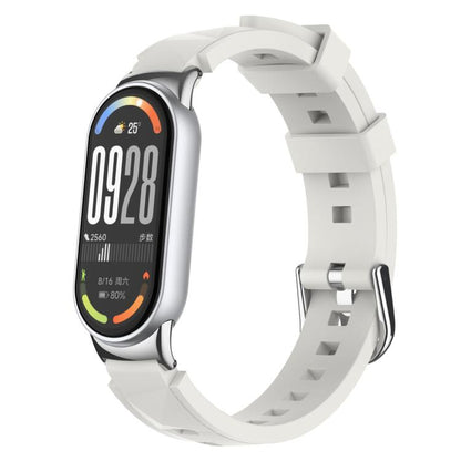 Bracelet de montre en silicone 3D à texture diamant xDfind, For Xiaomi Smart Band 10 / 9 / 8
